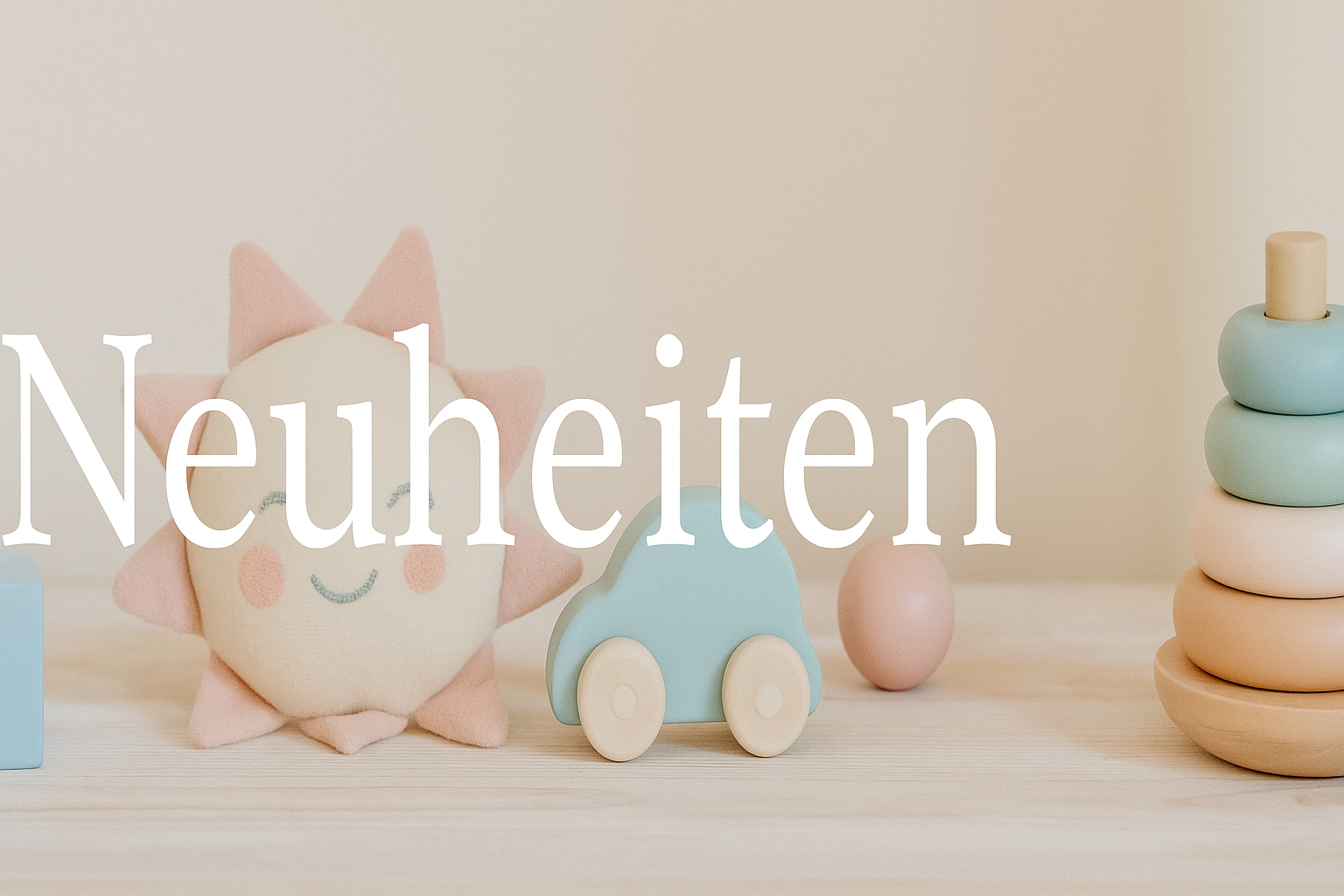 Neuheiten – Entdecke die neuesten Babygeschenke & Holzspielzeuge