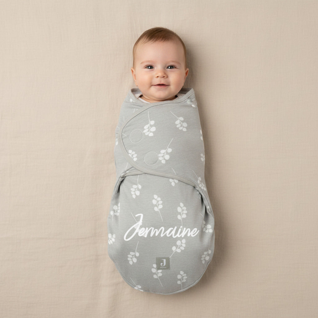 Schlafsack Pucksack Wrapper 0-3 Monate Twig, Olivgrün | Jollein