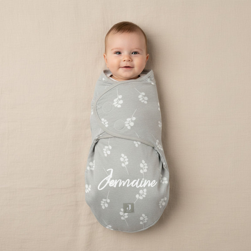 Gigoteuse, Nid d'ange, Couverture emmaillotage 0-3 mois Twig, Vert olive | Jollein