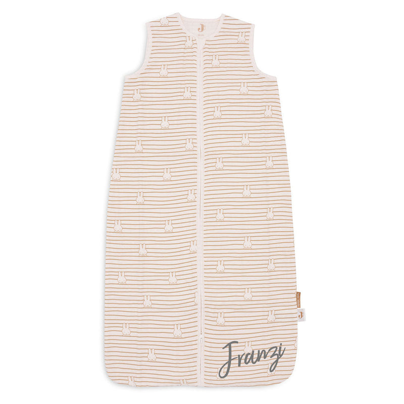 Schlafsack Hydrophil 70cm Miffy Stripe, Biscuit | Jollein