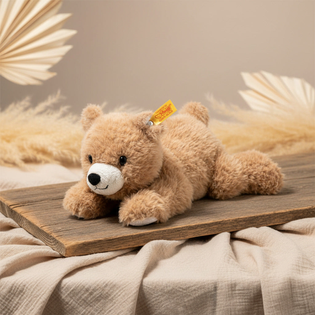 Barny Braunbär Kuscheltier braun liegend | Steiff