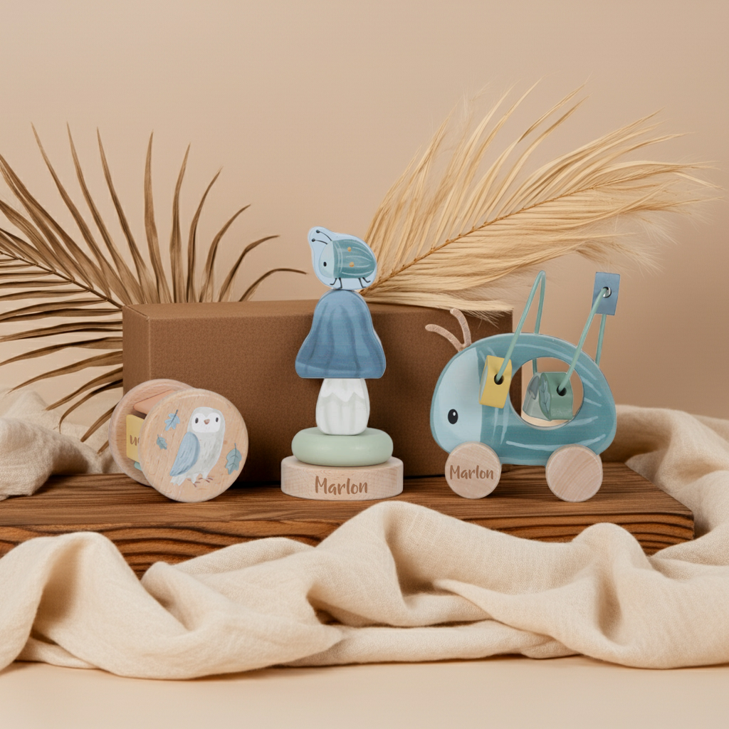 Wooden Forest Friends Gift Set | Little Dutch
