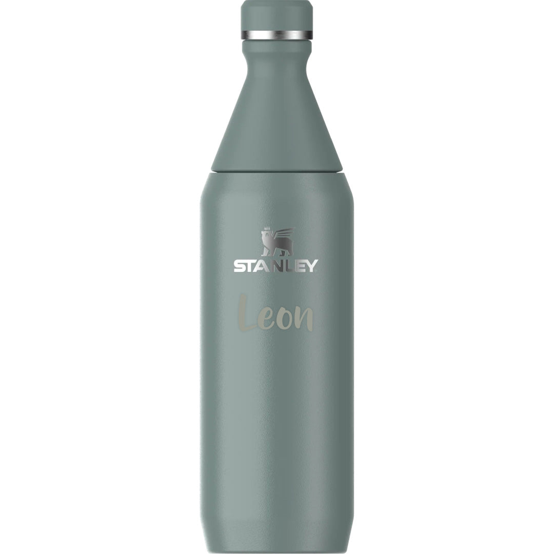 Isolierflasche All Day Slim, Shale | Stanley by Schmatzepuffer® "personalisierbar"