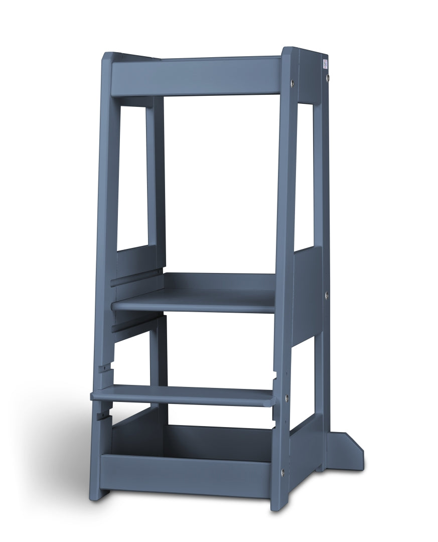 Learning tower Felix - Learning Tower - Blue | Tissi® by Schmatzepuffer® "personalized"