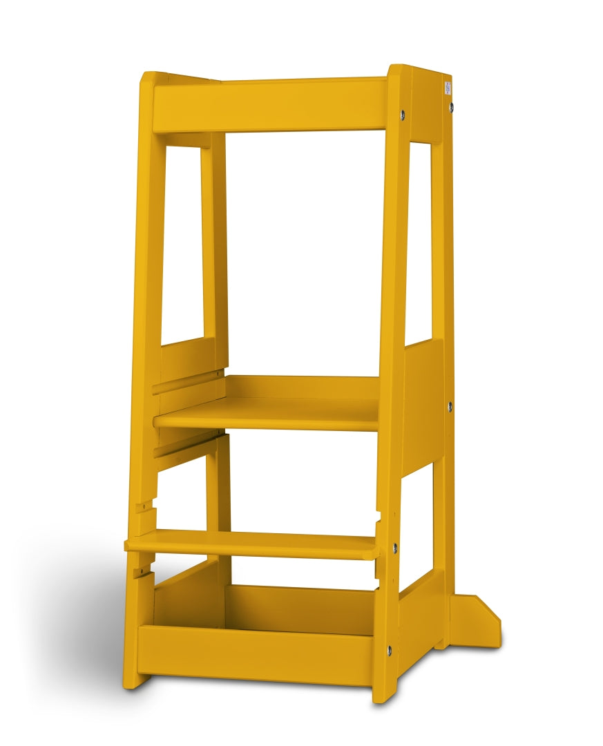 Learning tower Felix - Learning Tower - Gelb | Tissi® by Schmatzepuffer® "personalized"