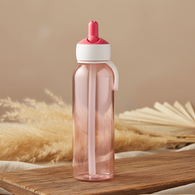 Trinkflasche Flip-up 500 ml - Pink | Mepal