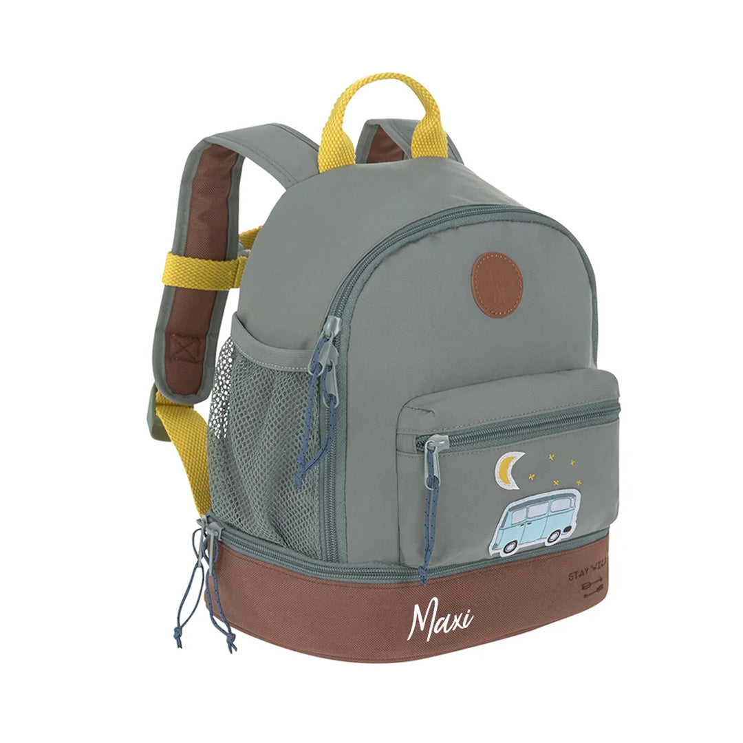 Rugzak Bus Adventure mini, groen | Lassig