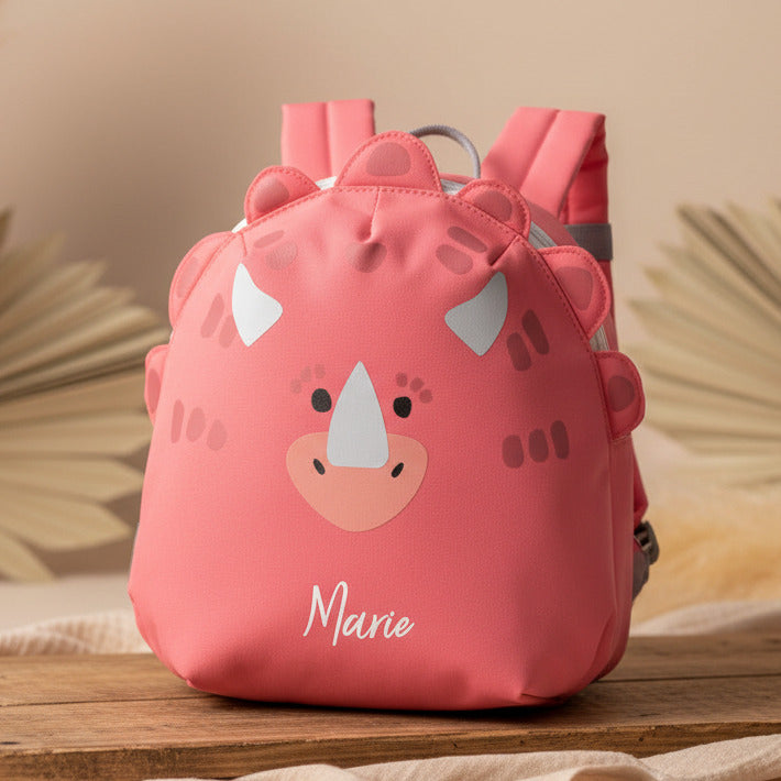Rucksack Dino mini, rosa | Lässig
