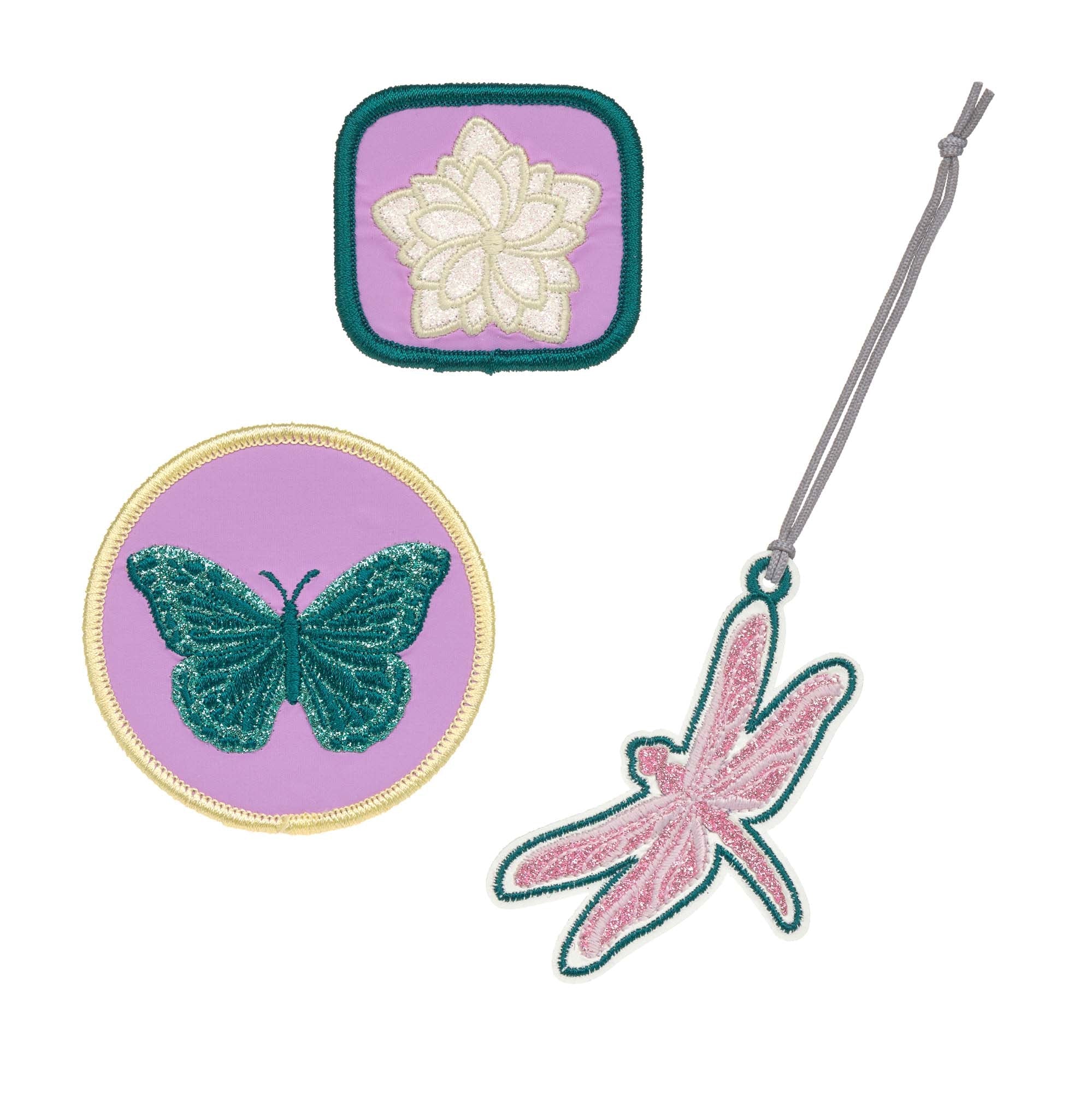 Schulranzen Patches und Anhänger - Libelle | Lässig
