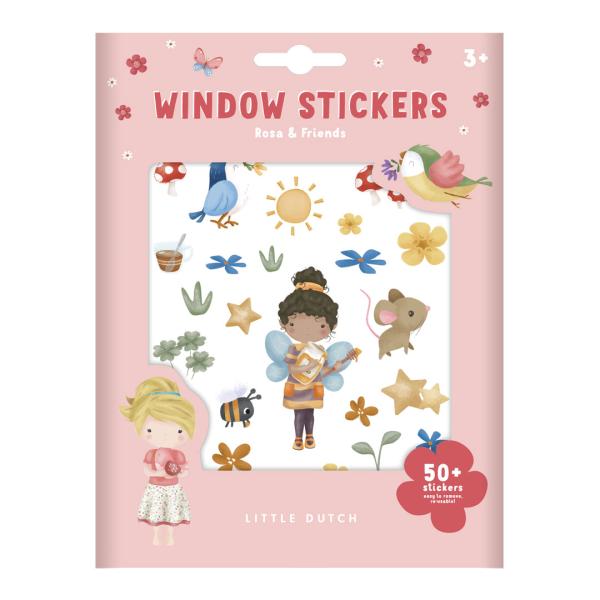 Fenstersticker Rosa & Friends | Litttle Dutch