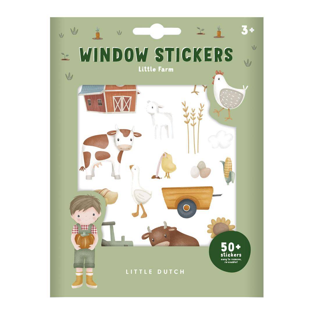 Window sticker Little Farm | Little Dutch