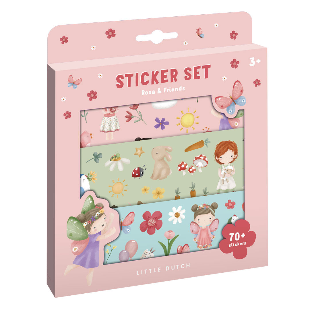 Stickerset Rosa & Friends | Little Dutch