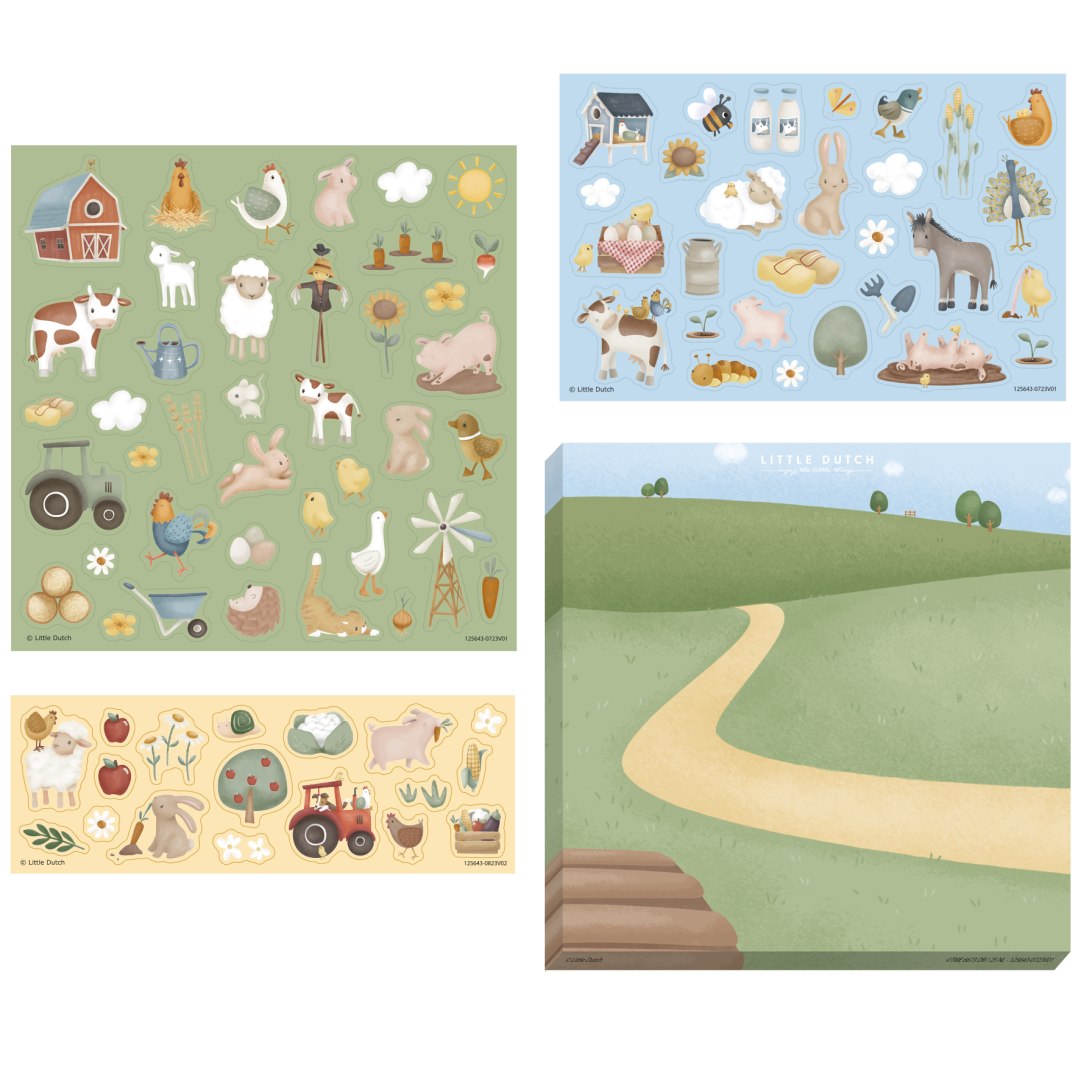 Sticker set Little Farm | Little Dutch