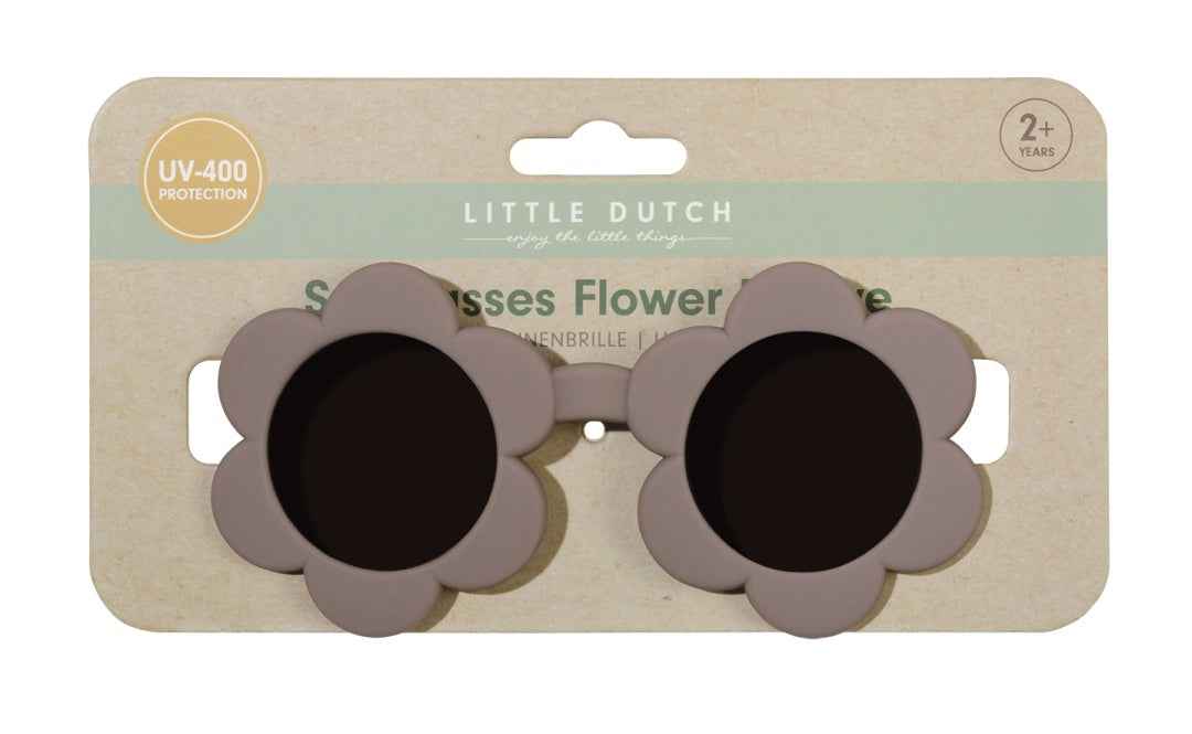 Kindersonnenbrille Blume Mauve | Little Dutch