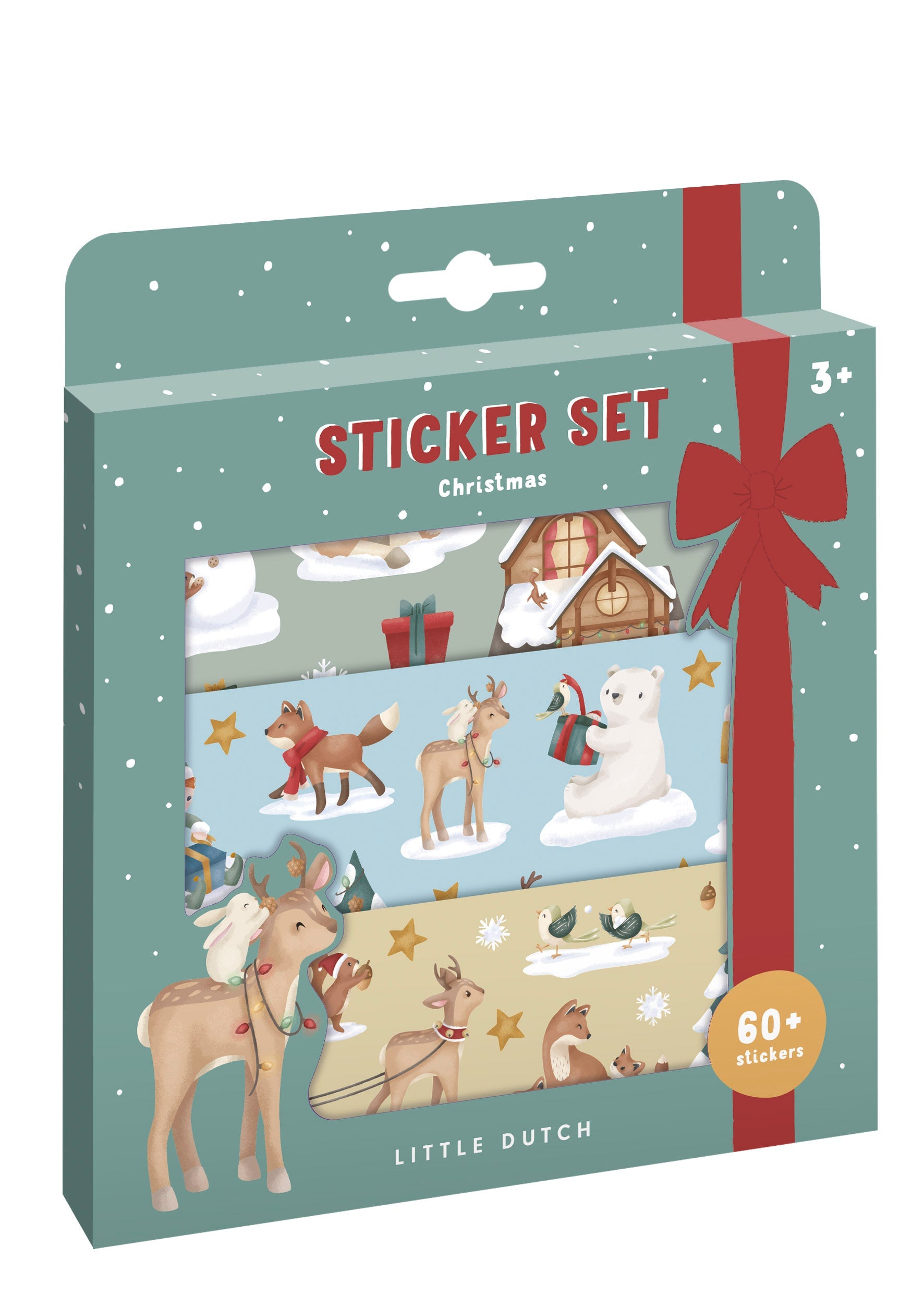 Kerststickerset | Little Dutch