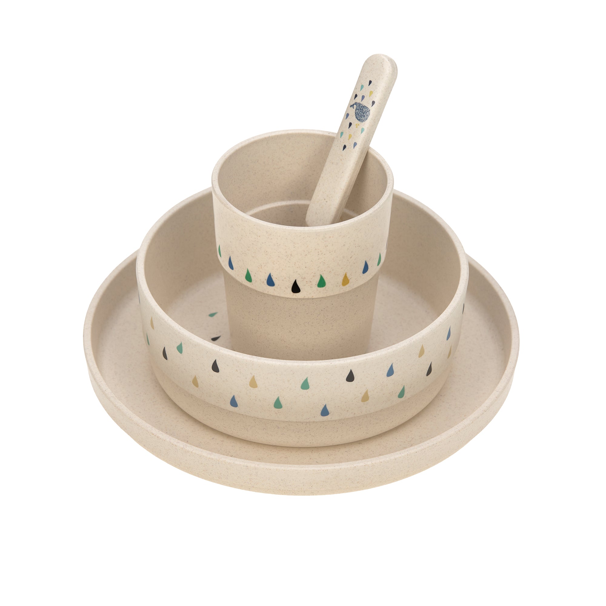 Children's tableware set Little Water Whale | Lässig