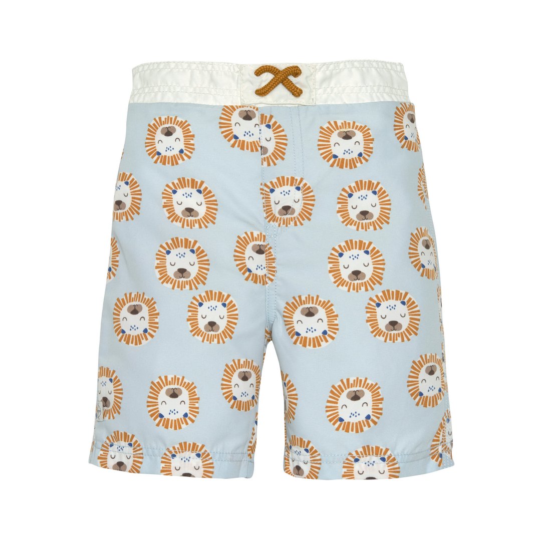 Badeshorts mit Windeleinsatz – Löwe, Gr. 74/80 | Lässig