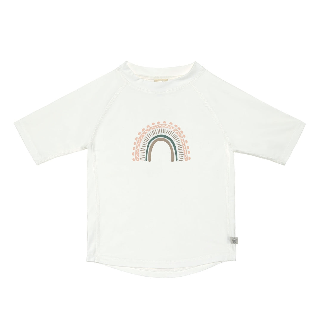 UV-zwemshirt korte mouw – regenboog, maat 86 | Lässig