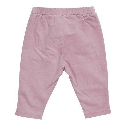 Legging Vintage Little Flowers Mauve Cord | Little Dutch