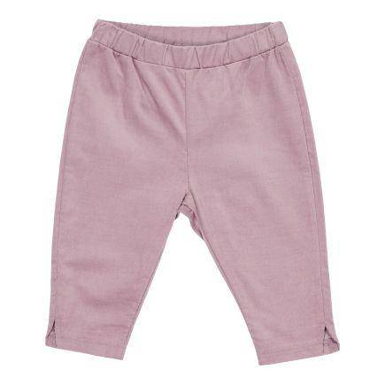 Legging Vintage Little Flowers Mauve Cord | Little Dutch