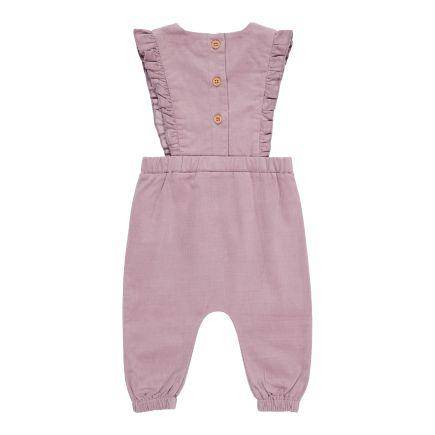 Vintage Little Flowers Mauve Corduroy Pantsuit - 80 | Little Dutch