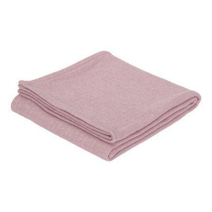 Musselintuch 120 x 120 cm Pure Mauve | Little Dutch