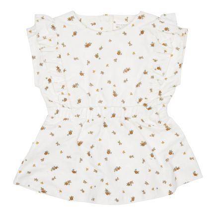 Ärmelloses Kleid White Blossom, Größe 80 | Little Dutch