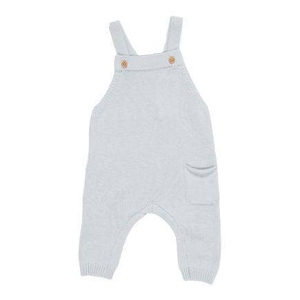 Strick-Latzhose Essential Soft Blue | Little Dutch