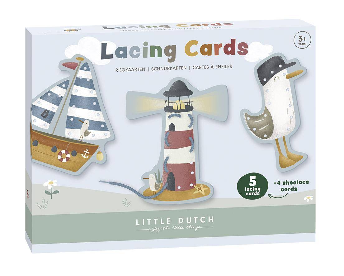 Lacing cards Sailors Bay | Little Dutch