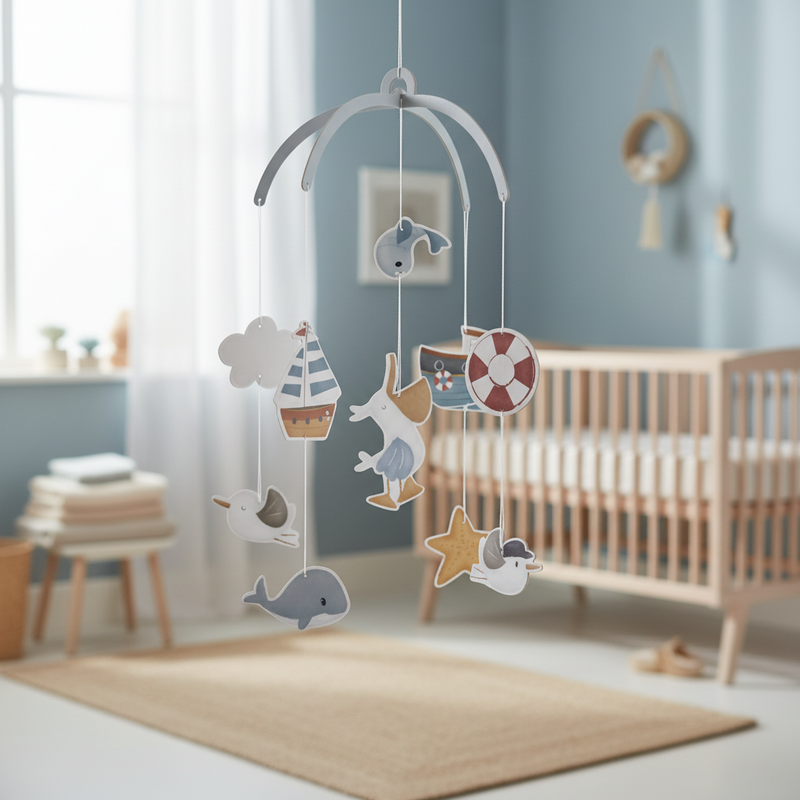 Papp-Mobile Sailors Bay – Mobile für Babyzimmer