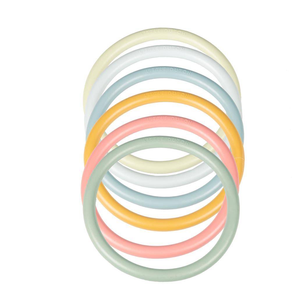 Little Loops Activiteitenringen, 6 stuks | Little Dutch