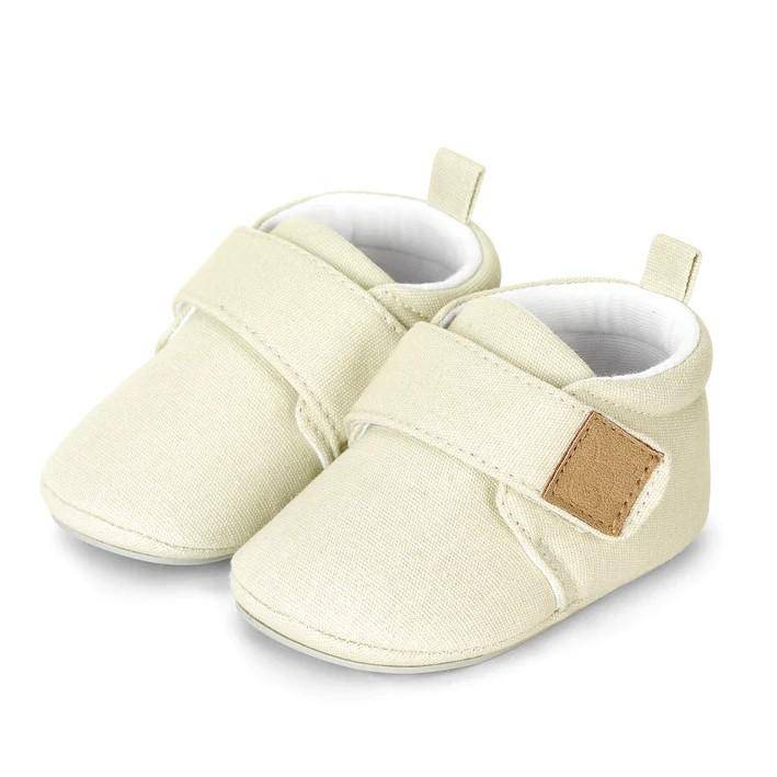 Krabbelschuhe Baby Größe 19/20, beige | Sterntaler
