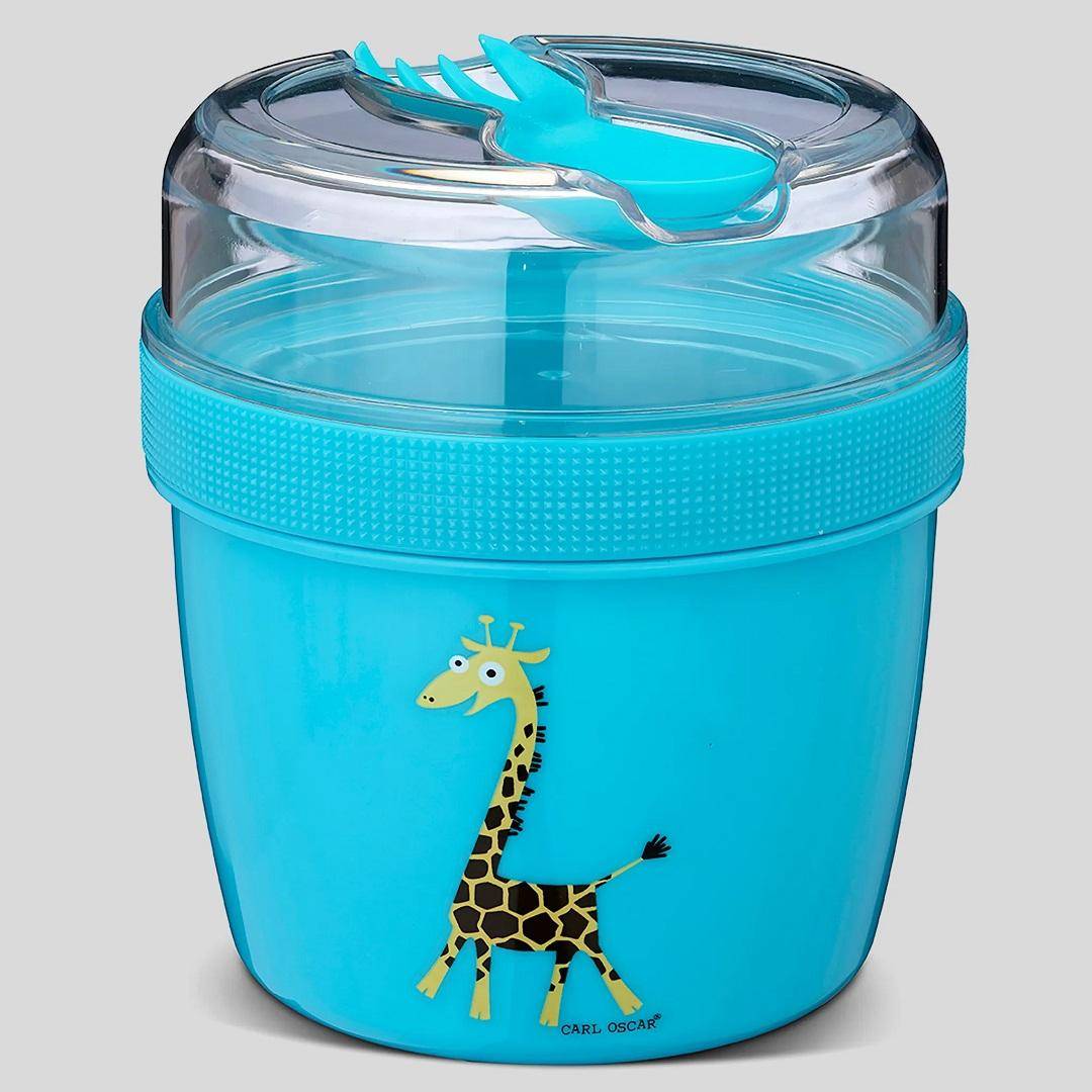 Lunchbox N'ice Cup™ mit Kühlfunktion und Besteck, türkis I Carl Oscar