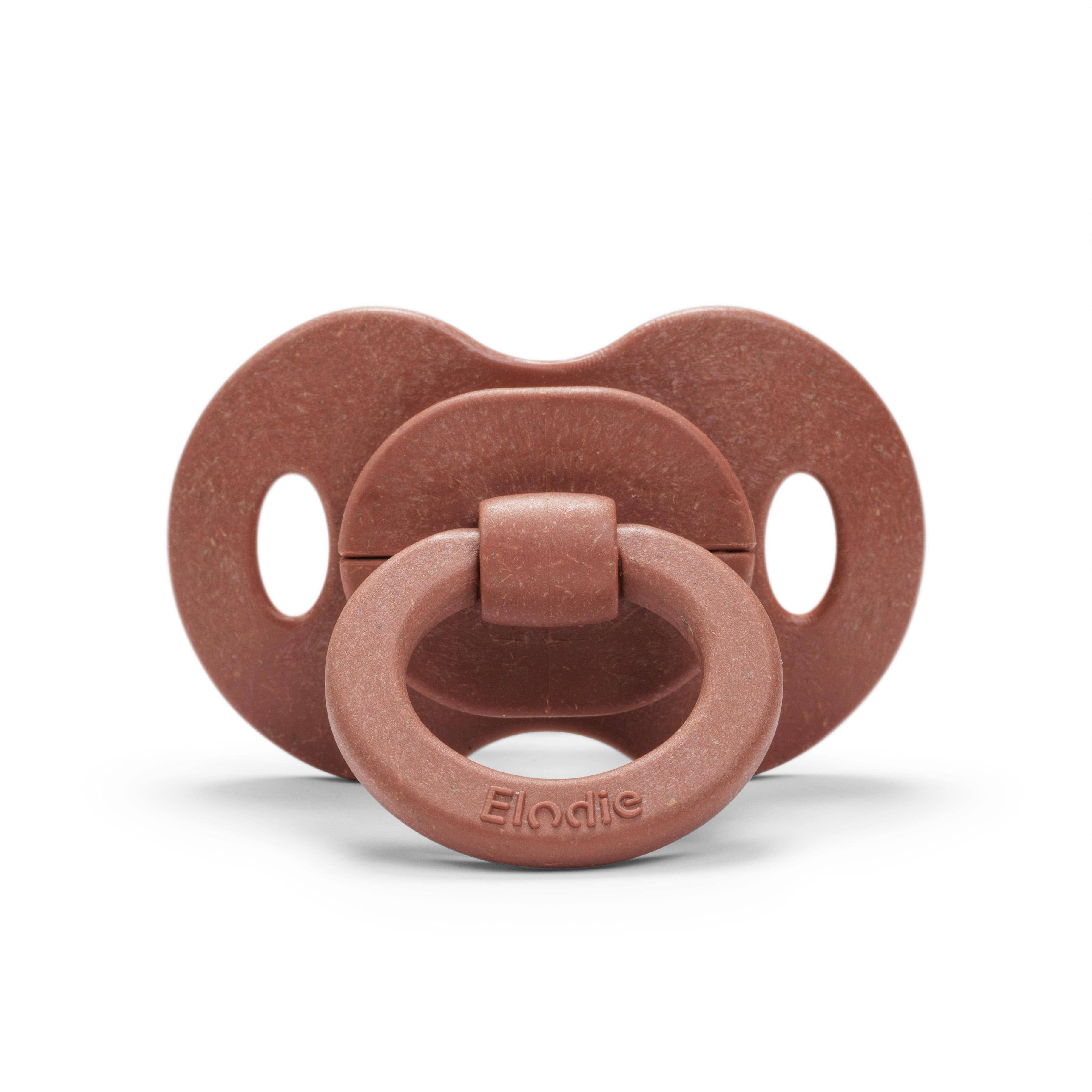 Bambus-Schnuller Latex - Burned Clay | Elodie
