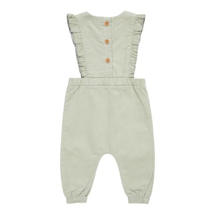 Pants Suit Vintage Little Flowers Green Cord - 62 | Little Dutch