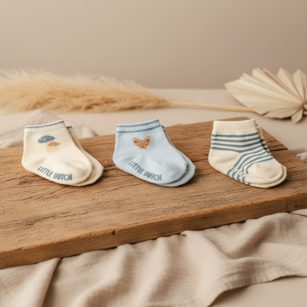 Socken set mit drei Multi | Little Dutch
