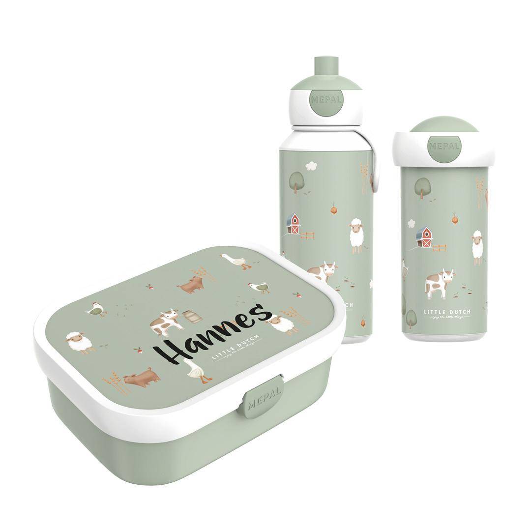 Pausen-Set Little Farm | Little Dutch x Mepal