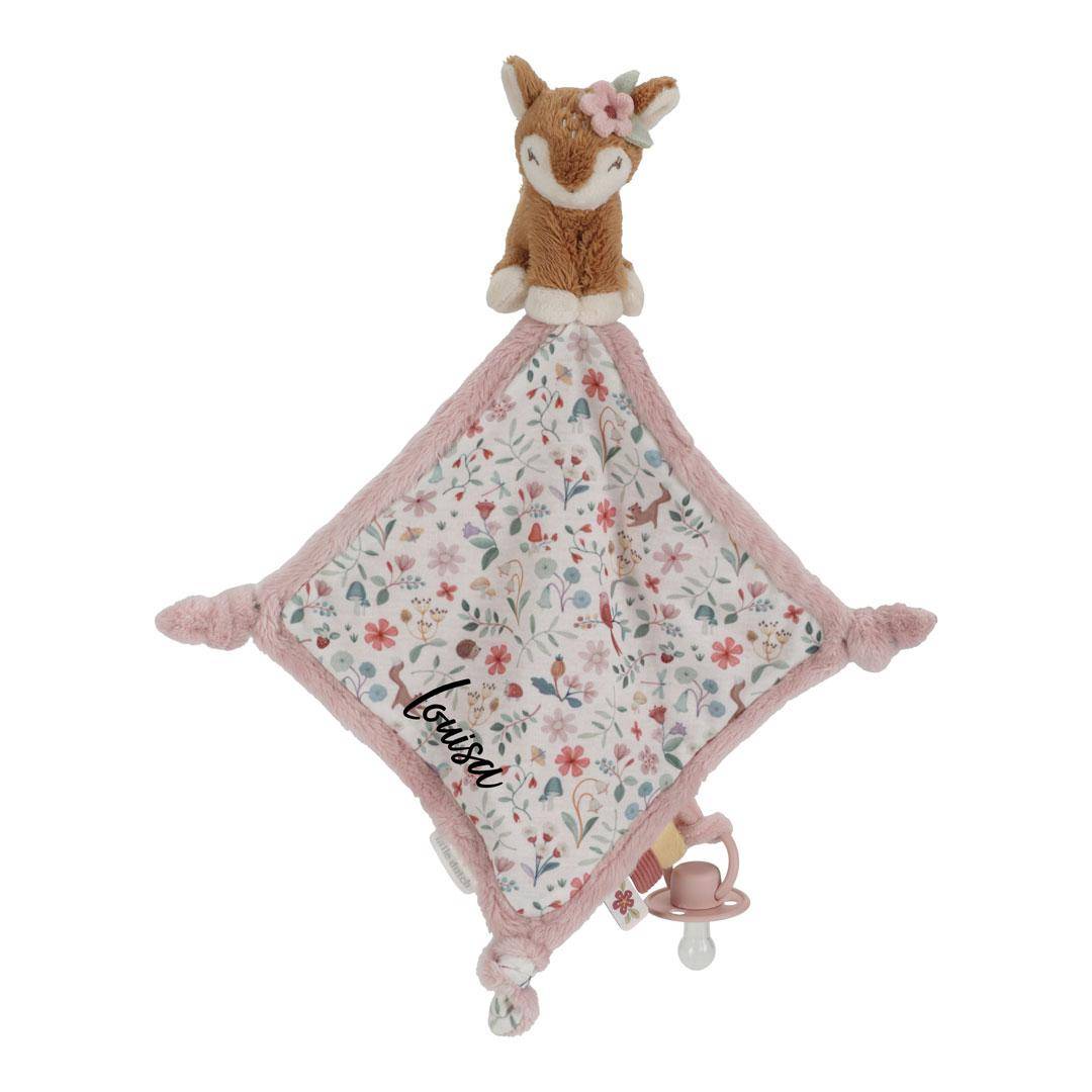 Schnuffeltuch Druck Reh Fairy Garden | Little Dutch