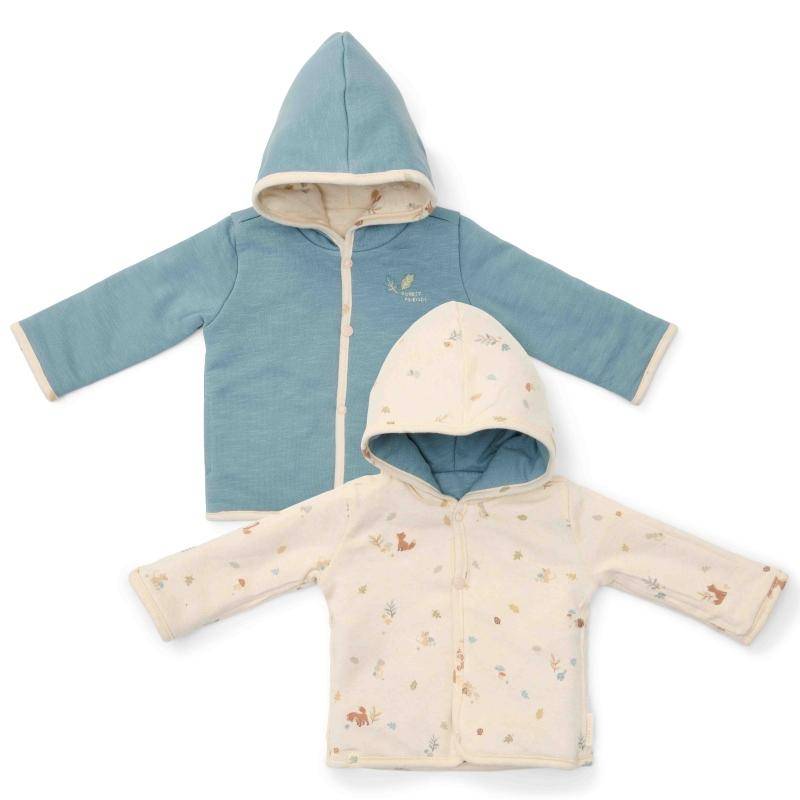 Reversible jacket Stone Blue | Little Dutch