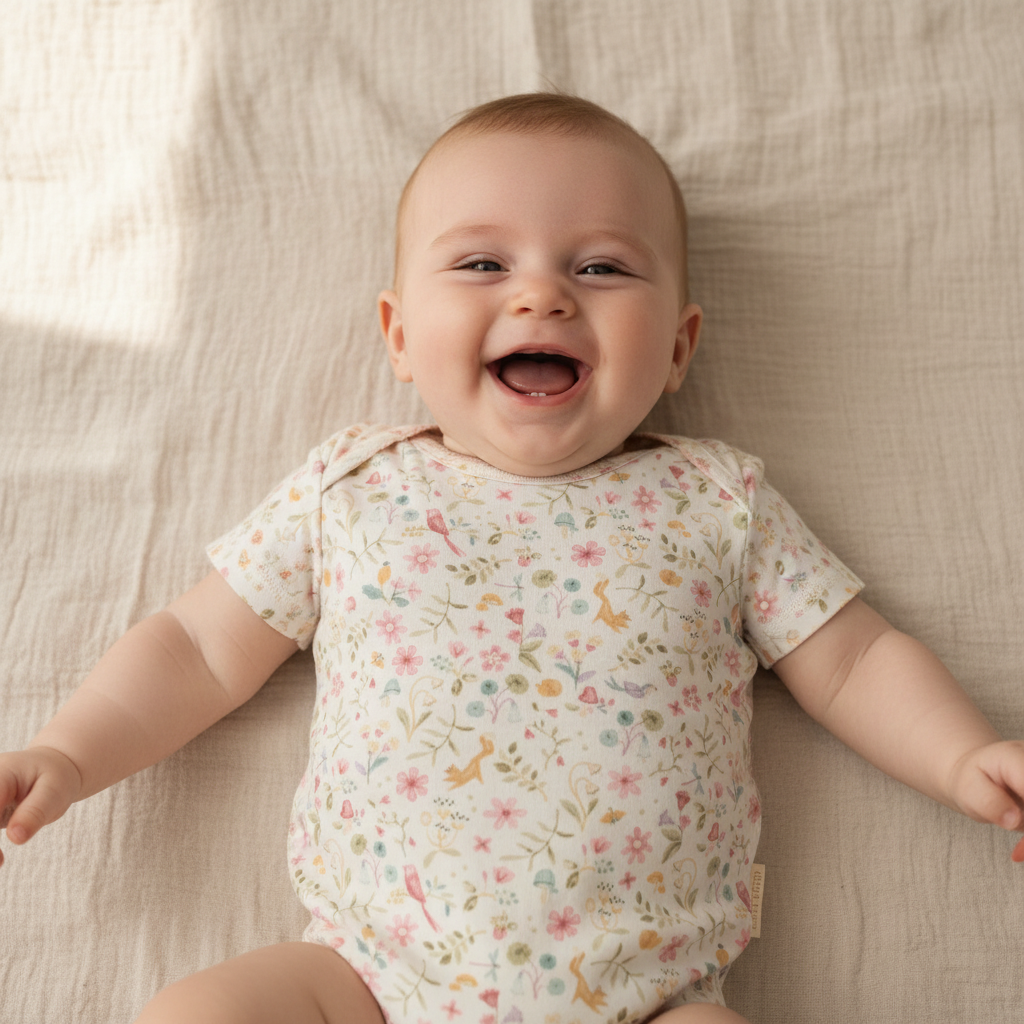 Body kurzärmlig Fairy Garden | Little Dutch