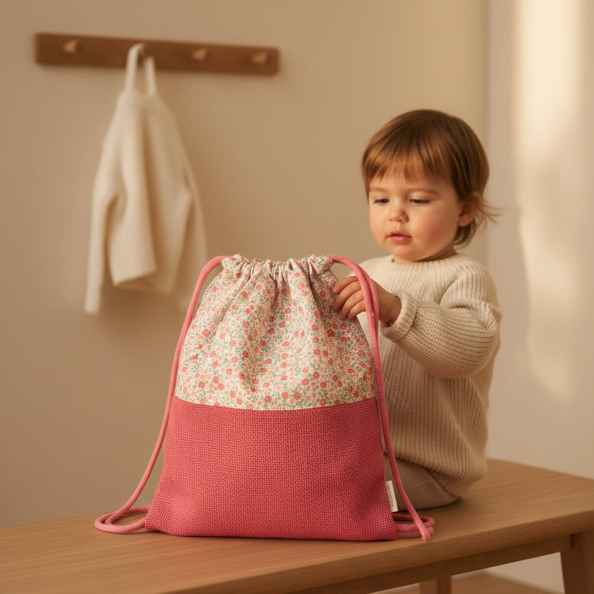 Beach bag Ocean Treasures Multi-colour | Little Dutch