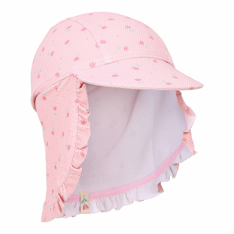 Bonnet de bain Sunny Flowers Blush | Little Dutch