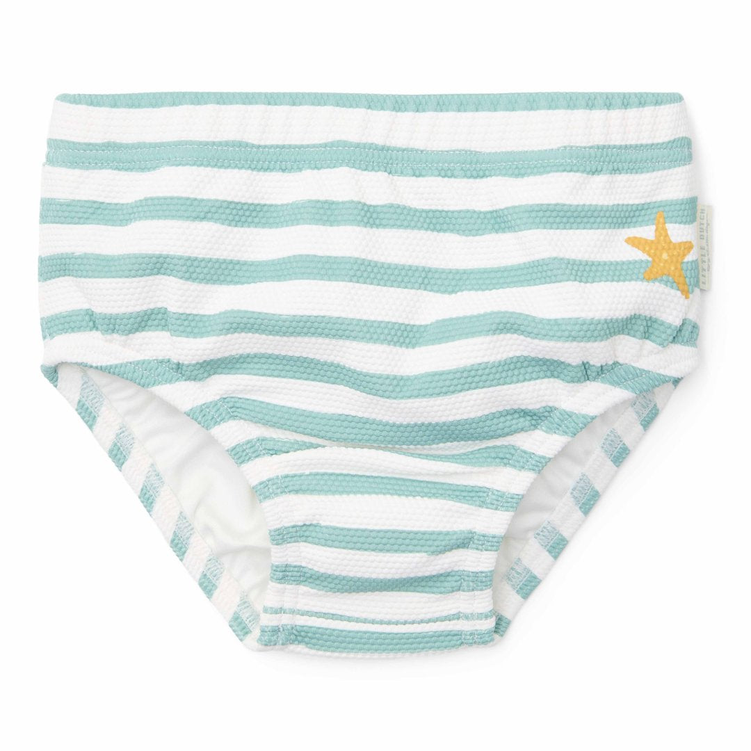 Zwemluier Stripes Surf Blue | Little Dutch