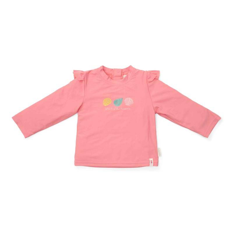 Langärmeliges Schwimmshirt Ocean Treasures Rouge | Little Dutch