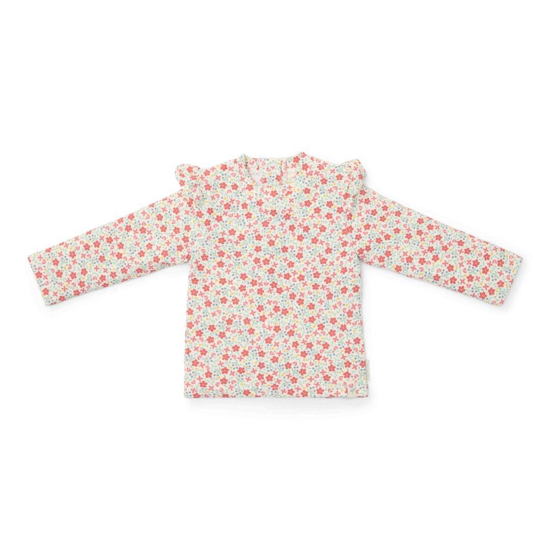 Langärmeliges Schwimmshirt Sunny Flowers Multi-colour | Little Dutch