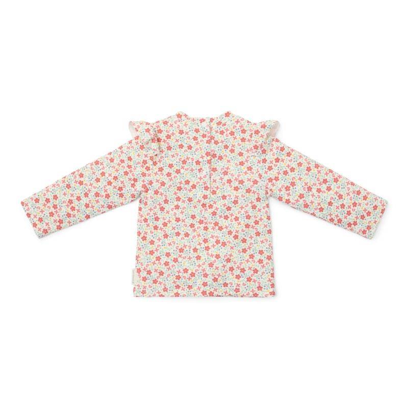 Langärmeliges Schwimmshirt Sunny Flowers Multi-colour | Little Dutch