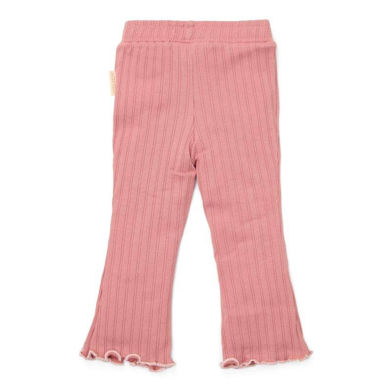 Flared Pants Roze Blush | Little Dutch
