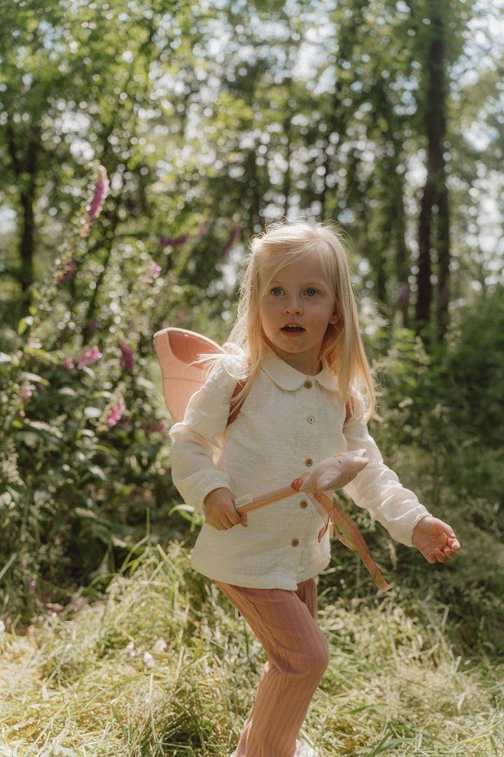 Flared Pants Roze Blush | Little Dutch
