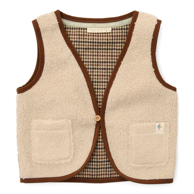 Gilet Sand - 86/92 | Little Dutch