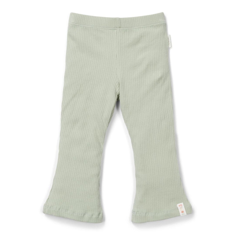 Hose Rib Grass Green | Little Dutch